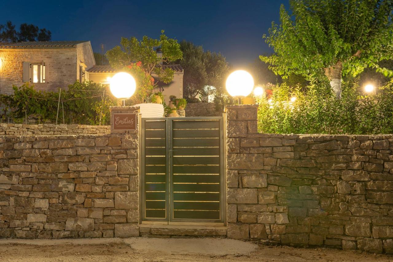 Emilios Stone House Villa Gaios Exterior photo