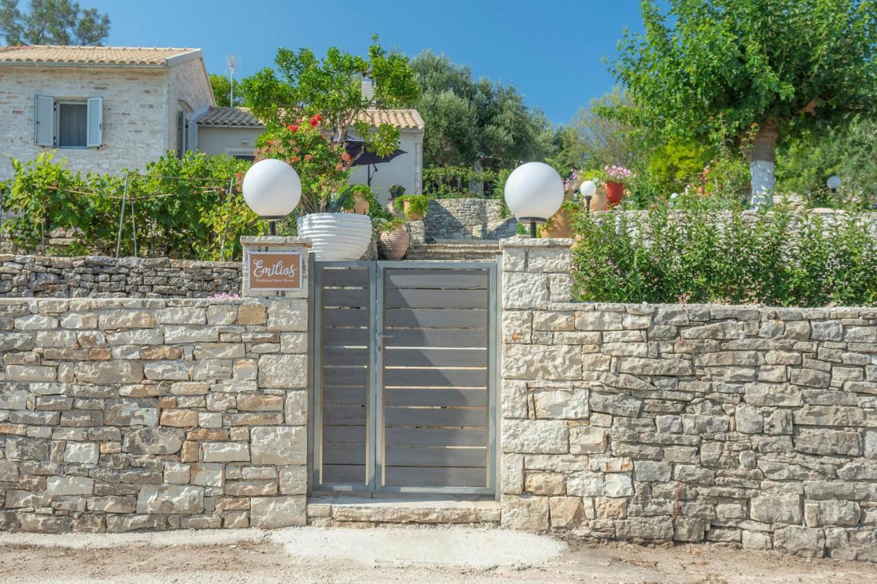 Emilios Stone House Villa Gaios Exterior photo
